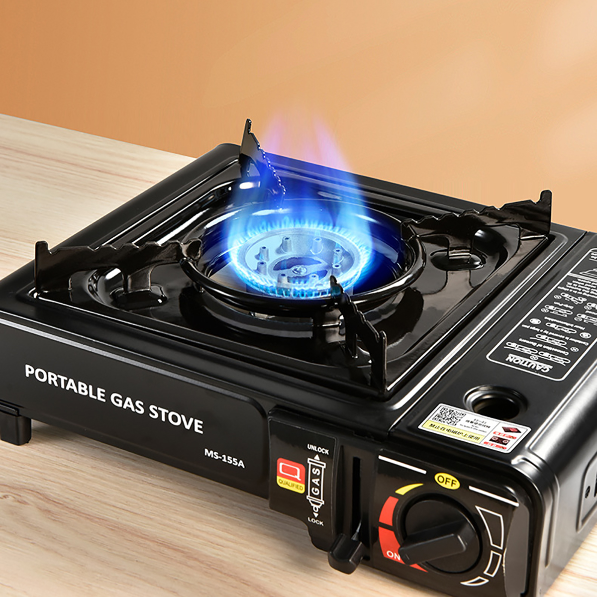 Camping Cooking Flame - 2900W Outdoor Portable Butane Gas Stove