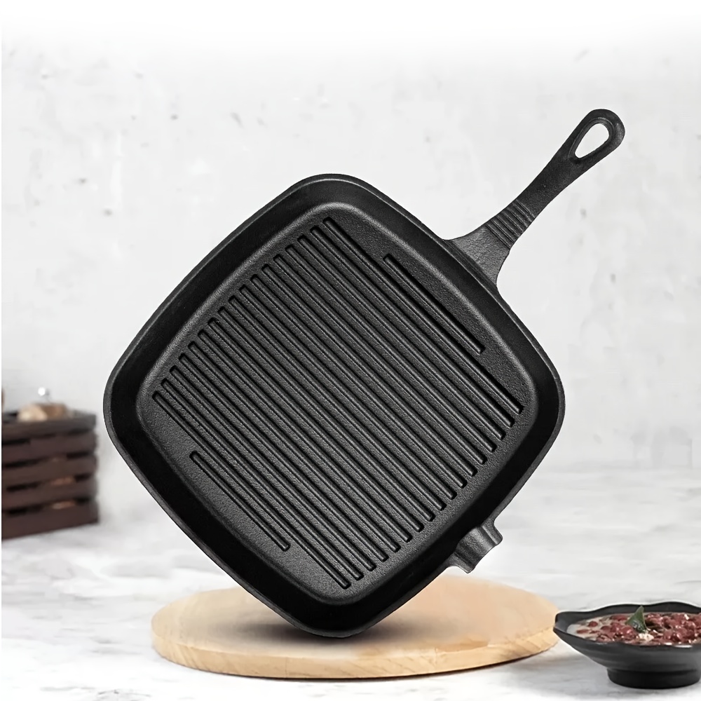 Skillet Cast Iron Camp - Cast Iron Skillet, Frying Pan, Grill