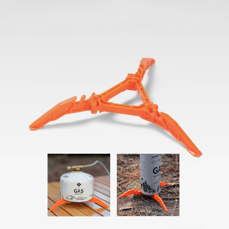 Camping Cooking Equipment Gas - Portable Foldable Gas Bottle Tripod Stand