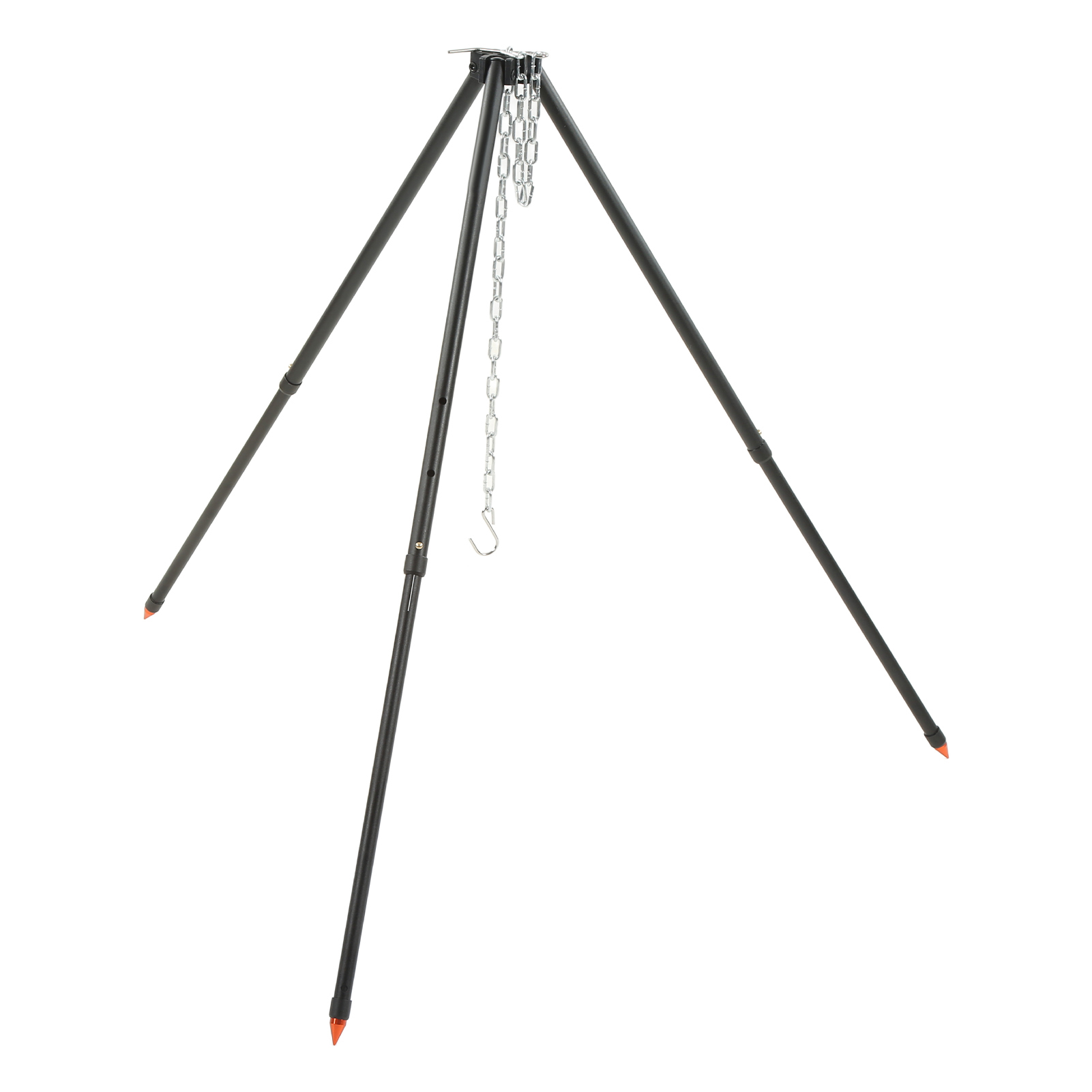 Camping Outdoor Cooking Set - Camping Tripod Regulable Height Protective Foot