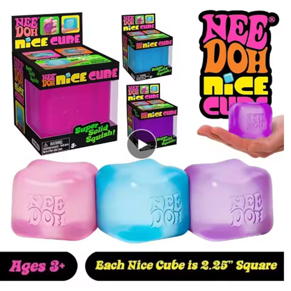 Fire Starter Cube - Trending Nee Doh Jellyfish & Cube