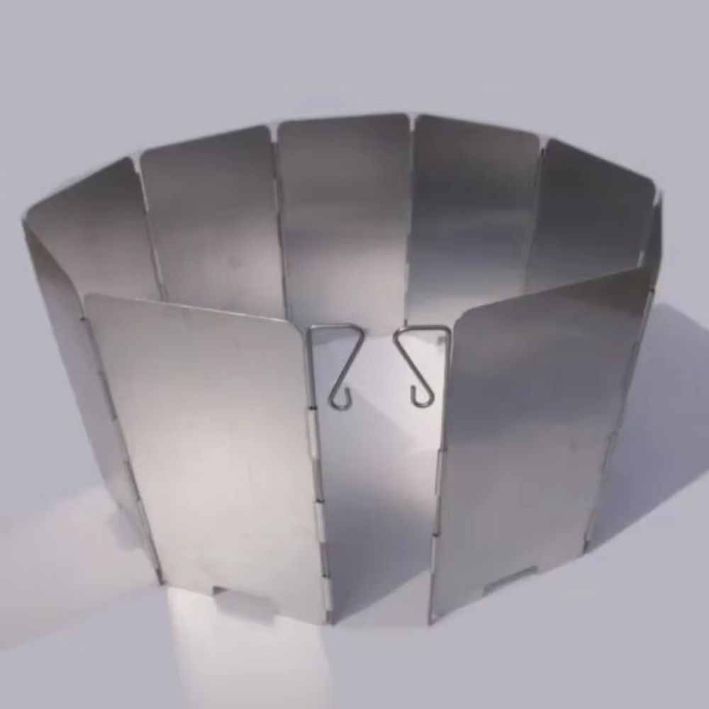 Camping Cooking Multi Tool - 9 Plates Camping Cooking Wind Shield