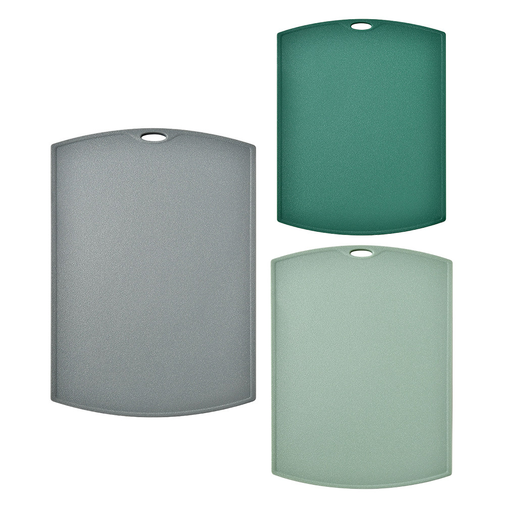 Camping Cooking Vegetables - 3Pcs Plastic Chopping Board Set Multi