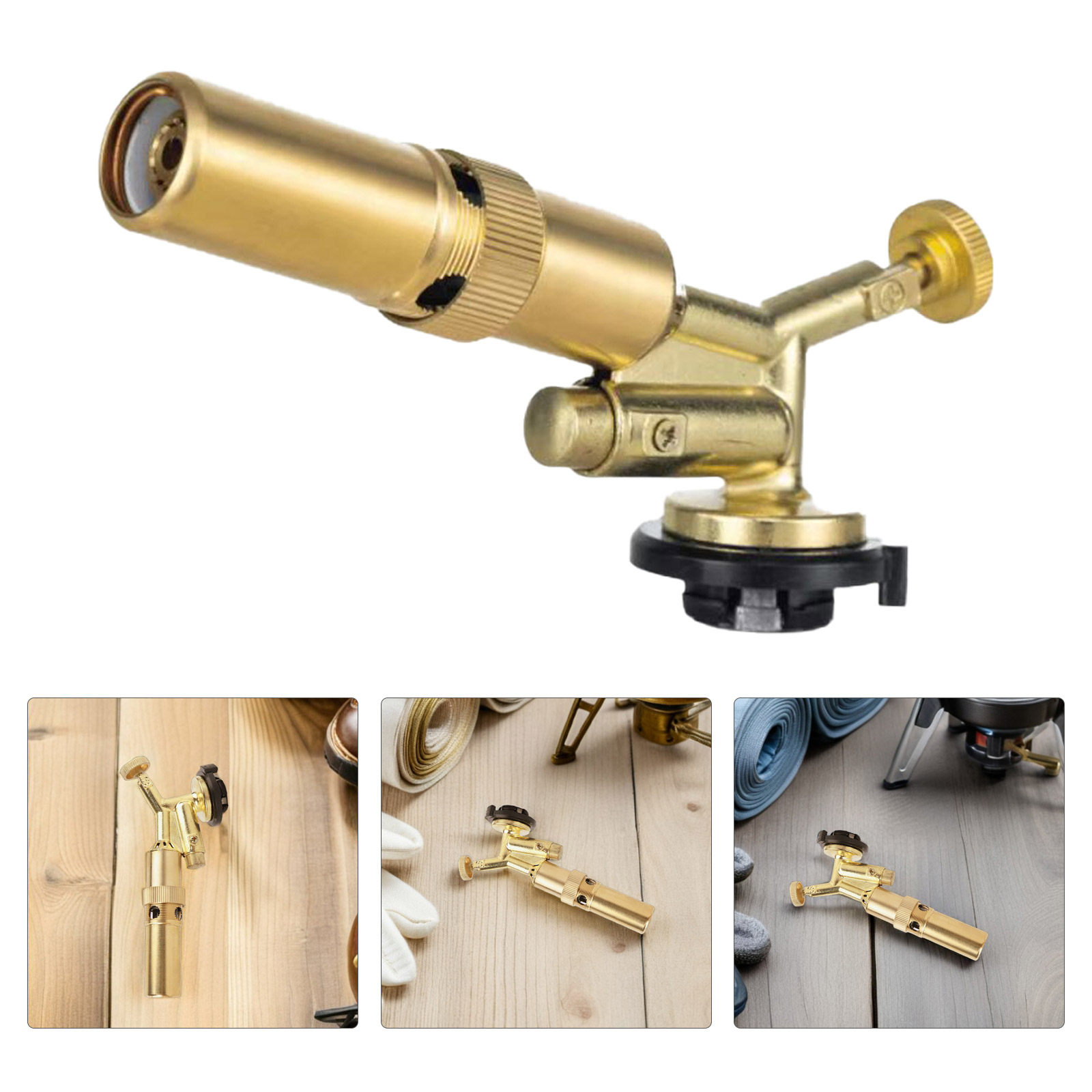 Camping Cooking Flame - Adjustable Portable Torch Head for Cooking