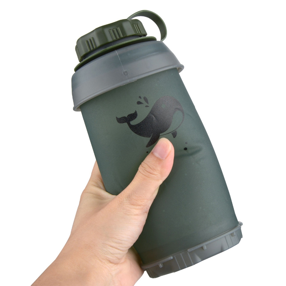 750ml Collapsible TPU Water Bo - Camping Cooking Tin บทวิจารณ์และราคา