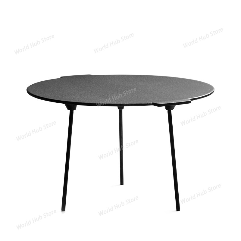 Outdoor Camping round BBQ Gril - Camping Cooking Table บทวิจารณ์และราคา