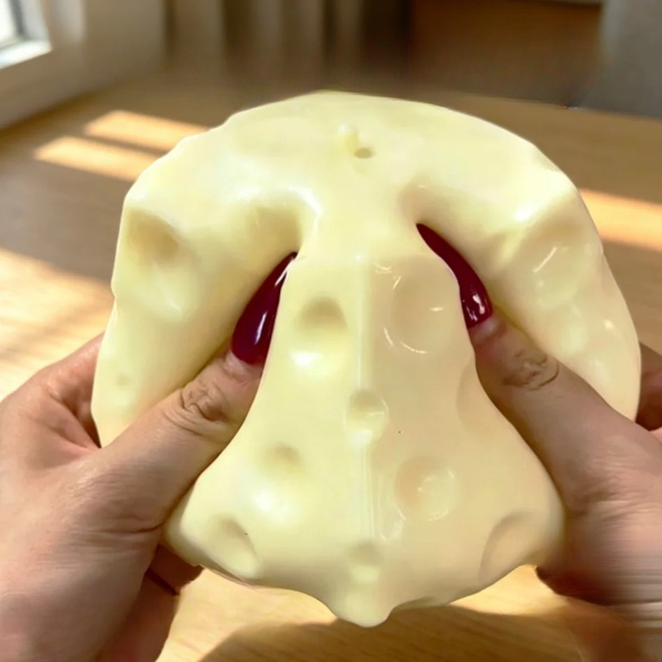 2026 Cheese Cube Stress Ball B - Fire Starter Cube บทวิจารณ์และราคา
