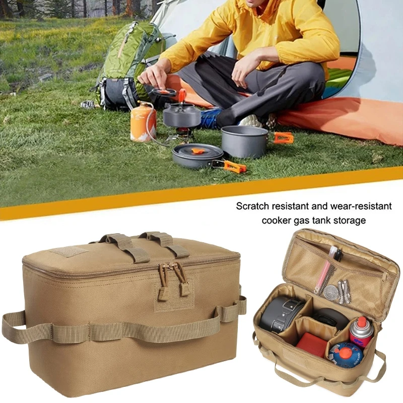 Camping Gas Tank Storage Bag O - Camping Outdoor Cooking Set บทวิจารณ์และราคา