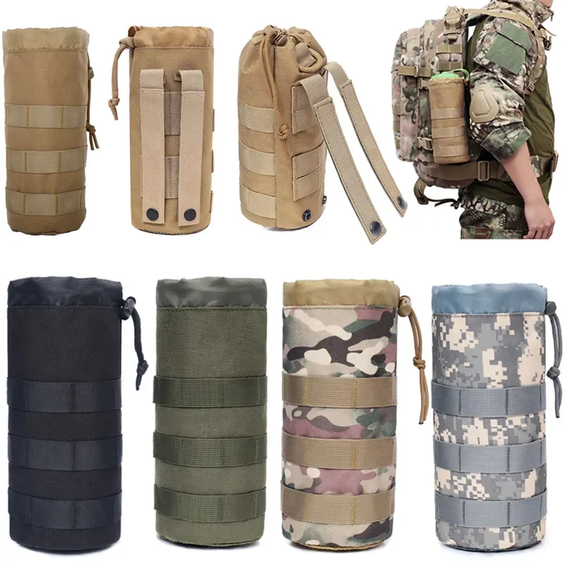 Tactical Molle Water Bottle Ba - Camping Cooking Tin บทวิจารณ์และราคา