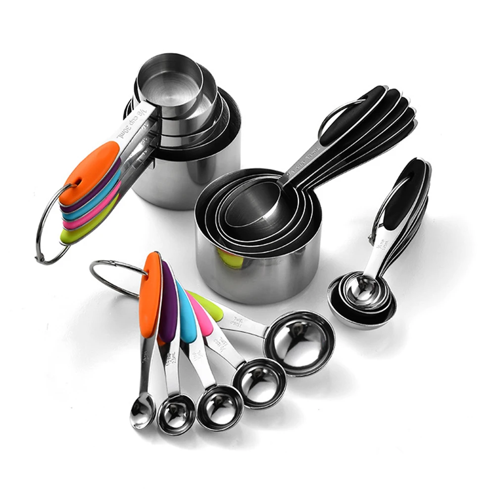5/10Pcs Stainless Steel Measur - Camping Cooking Tool Set บทวิจารณ์และราคา