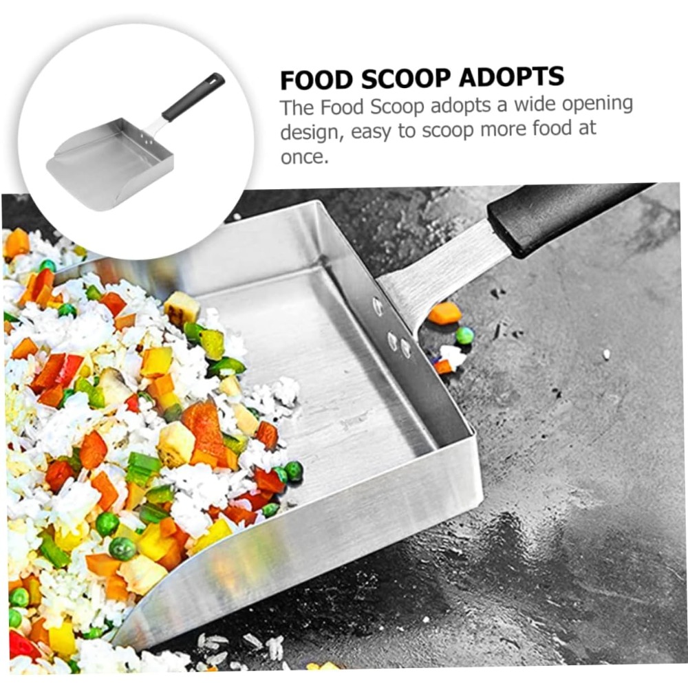 Griddle Food Mover Stainless S - Camping Cooking Vegetables บทวิจารณ์และราคา