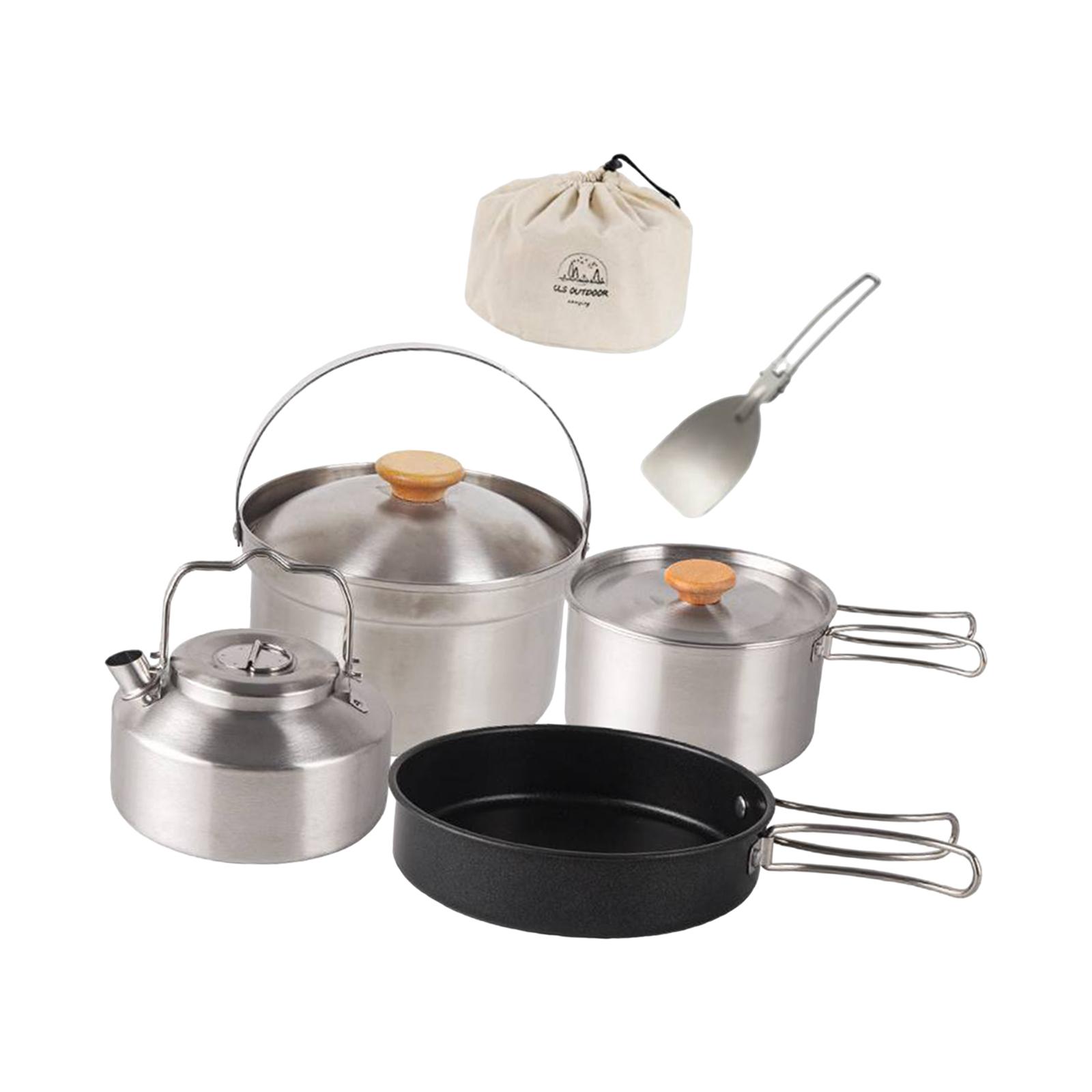 Camping Cookware Cook Gear Por - Camping Cooking Unit บทวิจารณ์และราคา