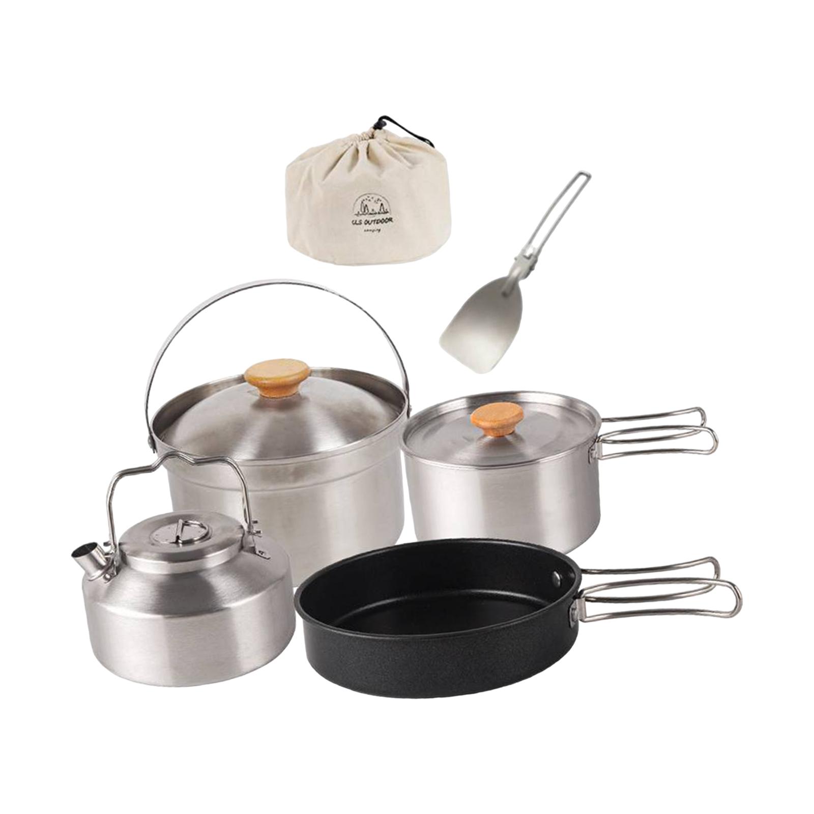 Camping Cookware Cook Gear Por - Camping Cooking Unit บทวิจารณ์และราคา