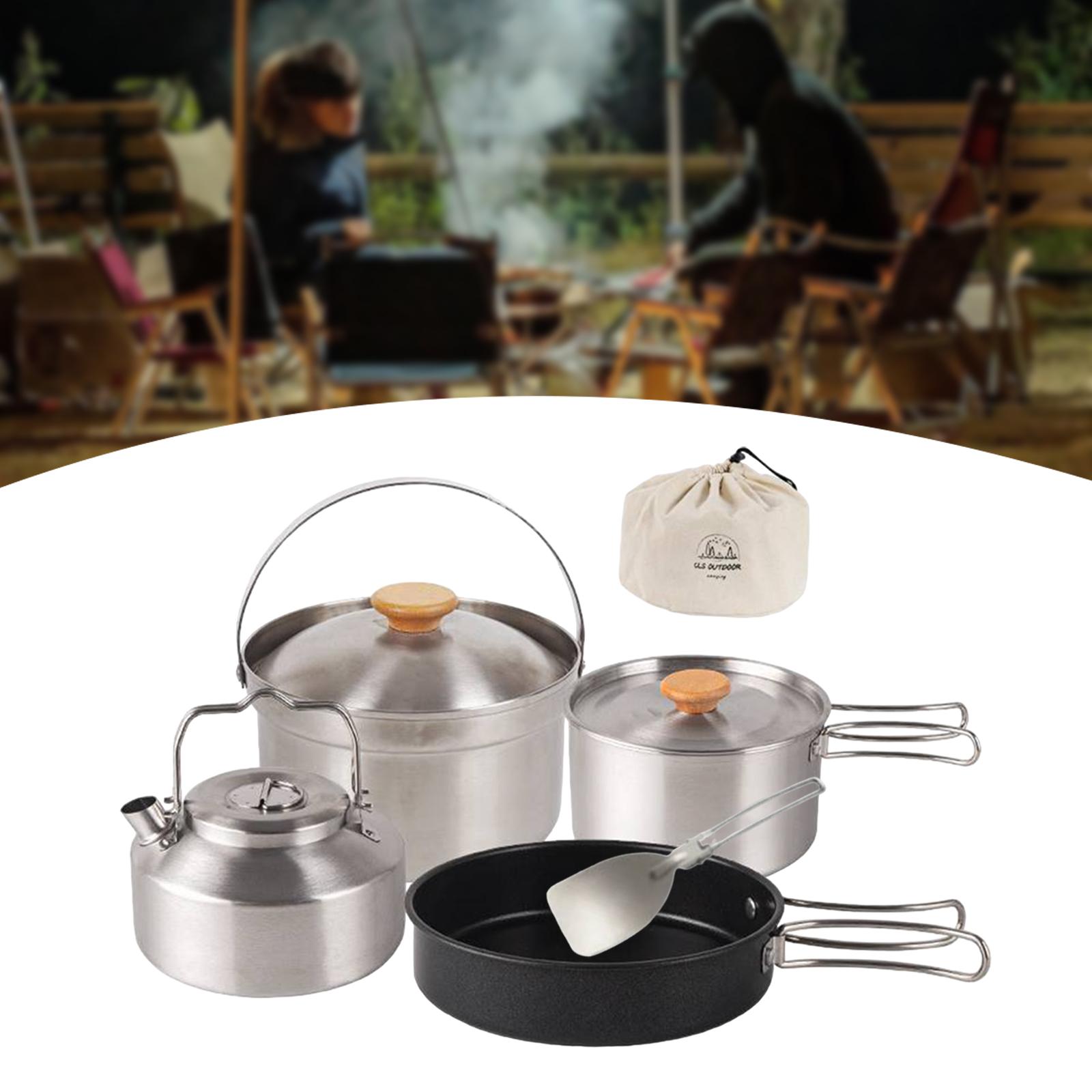 Camping Cookware Cook Gear Por - Camping Cooking Unit บทวิจารณ์และราคา