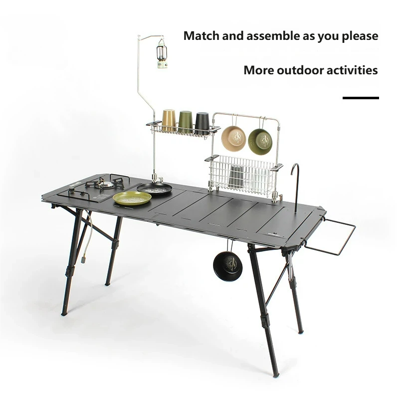 Portable Aluminum Alloy Igt Ta - Camping Cooking Table บทวิจารณ์และราคา