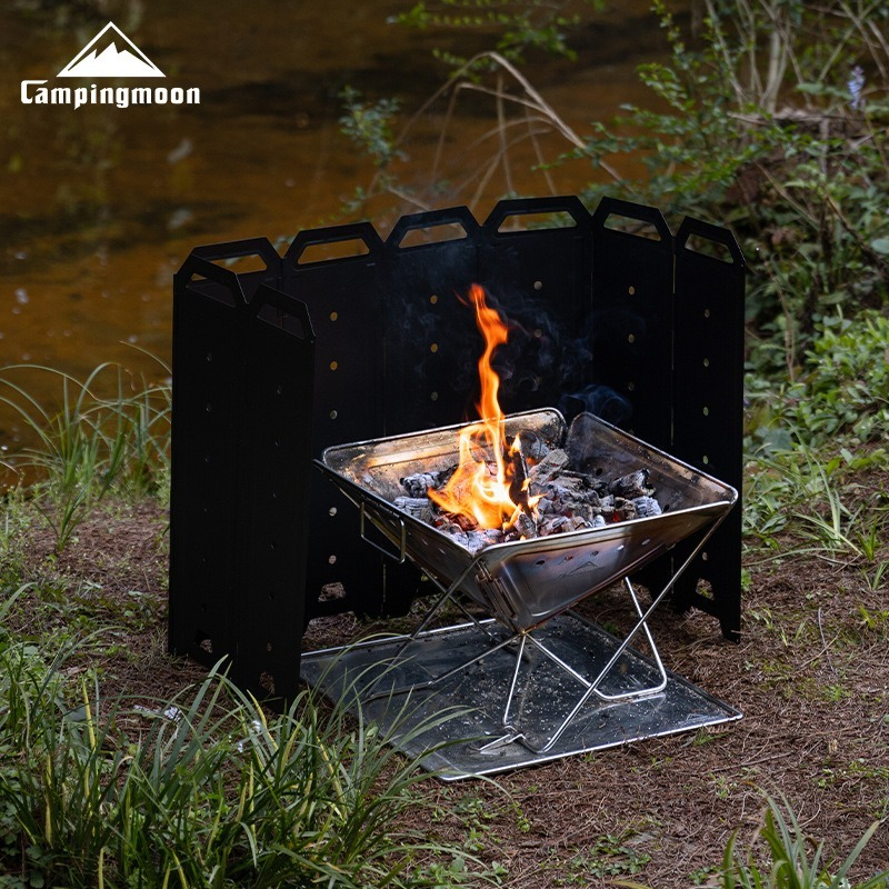 CAMPINGMOON YD-40 YD-50 Large  - Camping Cooking Wood Stove บทวิจารณ์และราคา