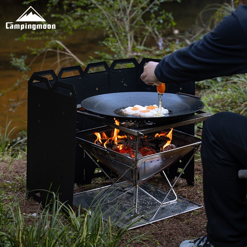 CAMPINGMOON YD-40 YD-50 Large  - Camping Cooking Wood Stove บทวิจารณ์และราคา