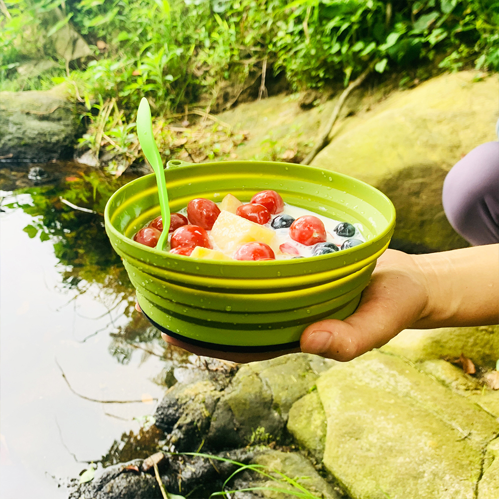 Outdoor Camping Folding Pot, S - Camping Outdoor Cooking Set บทวิจารณ์และราคา