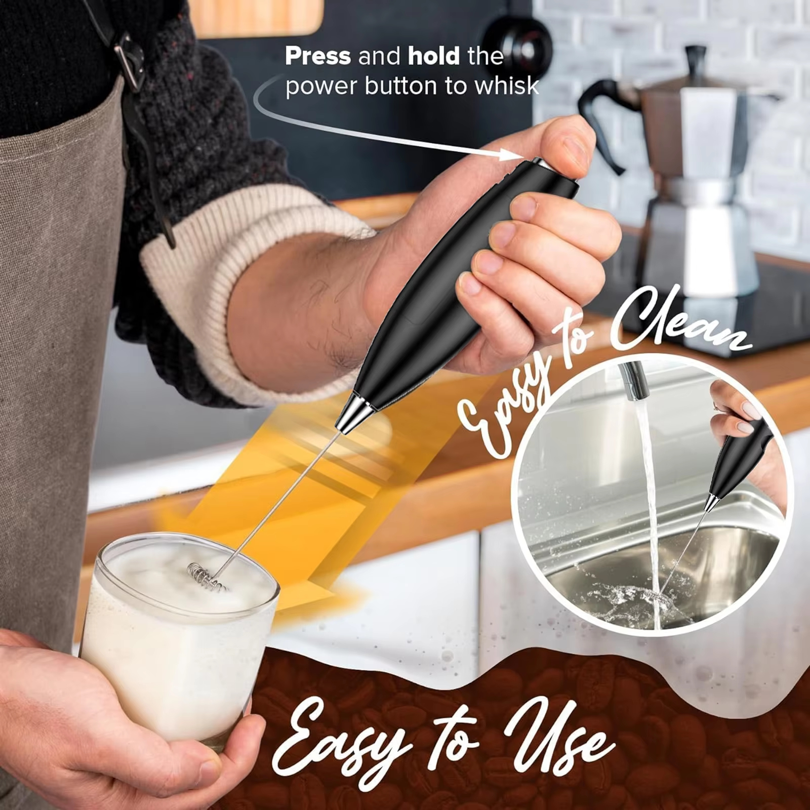 1 Set of Electric Milk Mixer + - Camping Cooking Tool Set บทวิจารณ์และราคา
