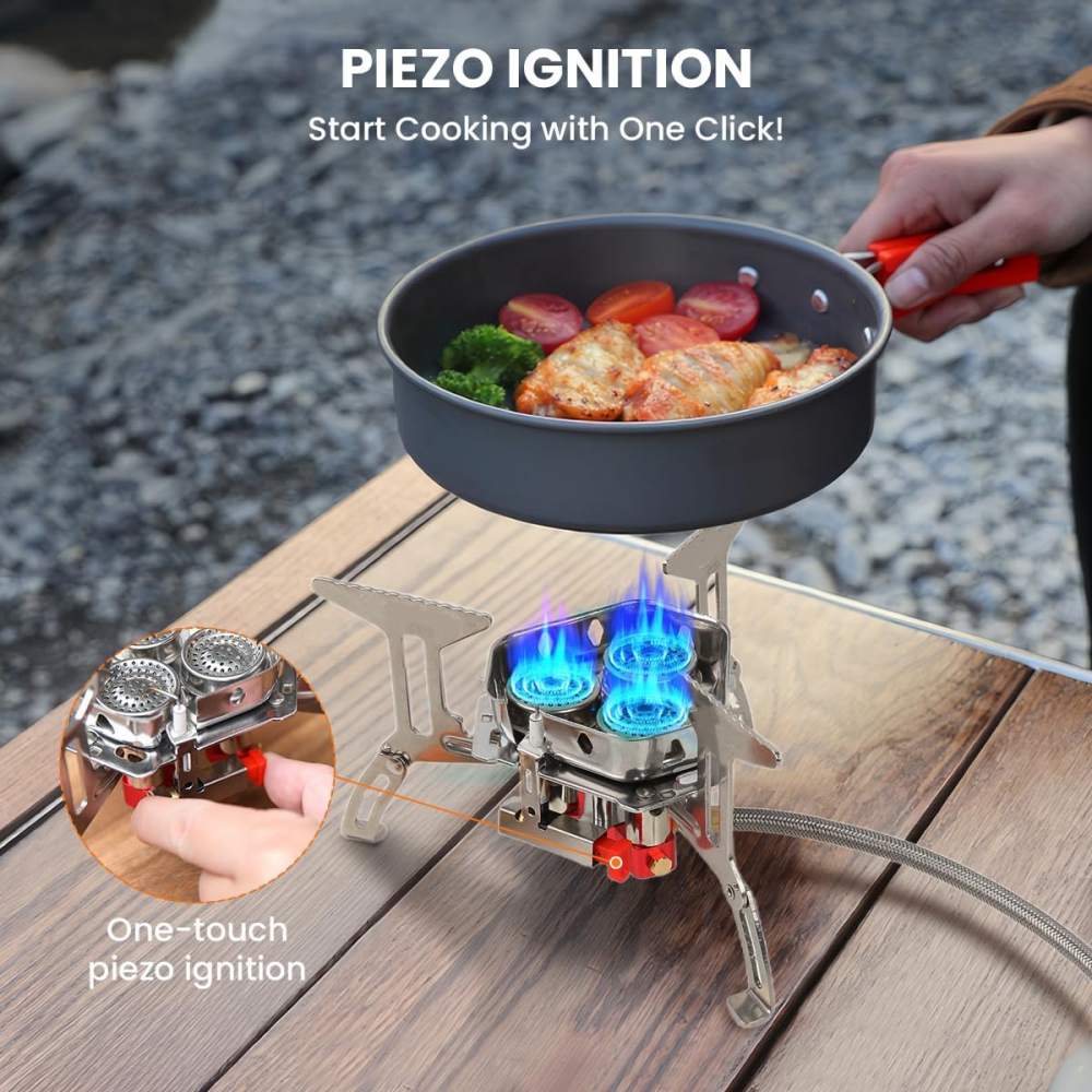 Outdoor Portable Burner Travel - Camping Cooking Wood Stove บทวิจารณ์และราคา