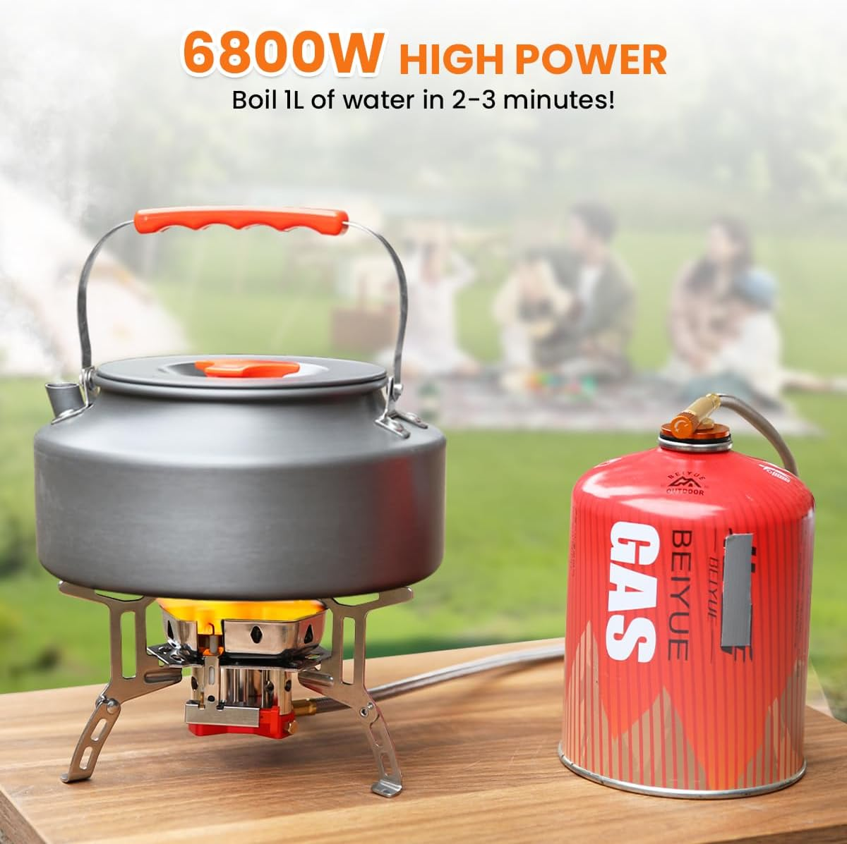 Outdoor Portable Burner Travel - Camping Cooking Wood Stove บทวิจารณ์และราคา