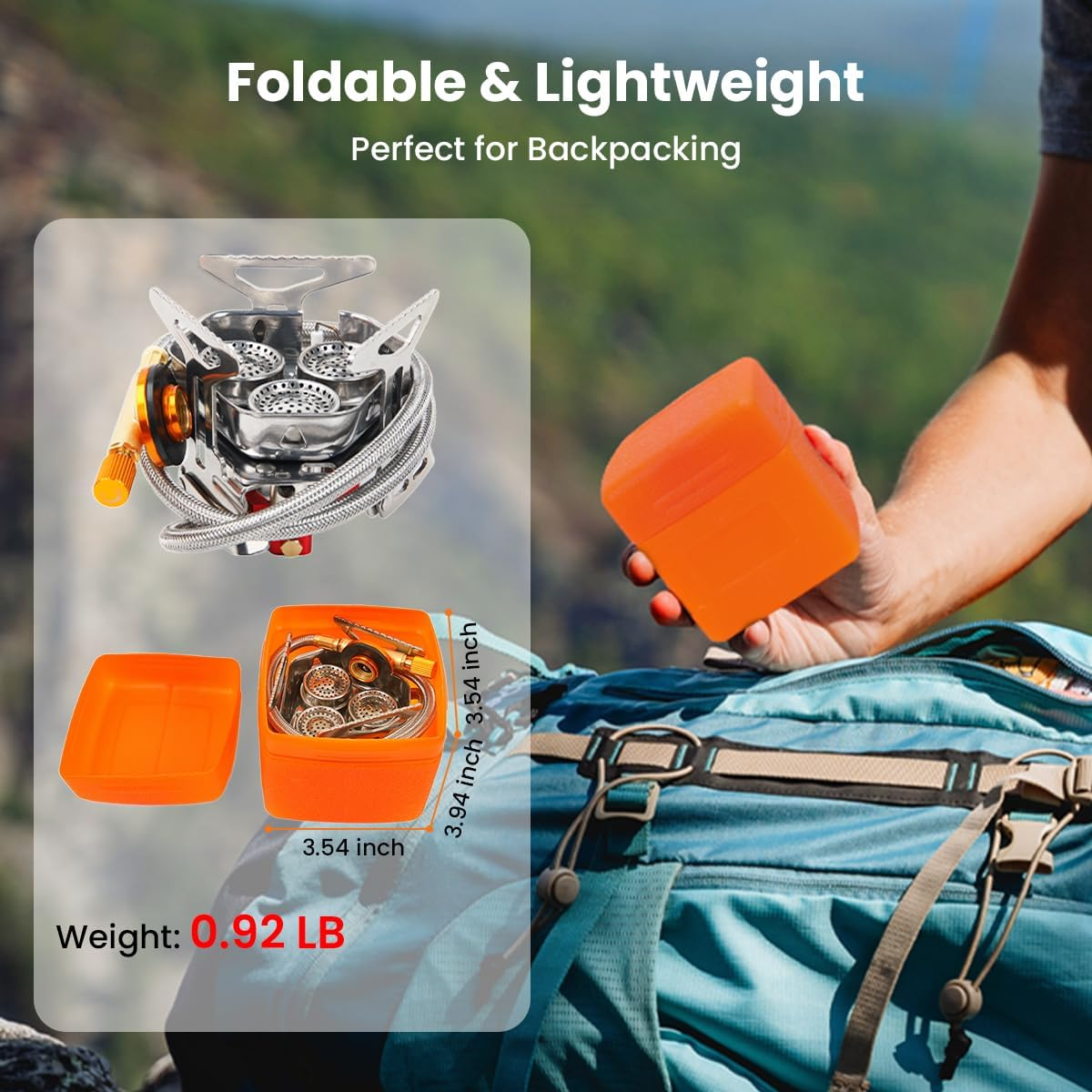 Outdoor Portable Burner Travel - Camping Cooking Wood Stove บทวิจารณ์และราคา