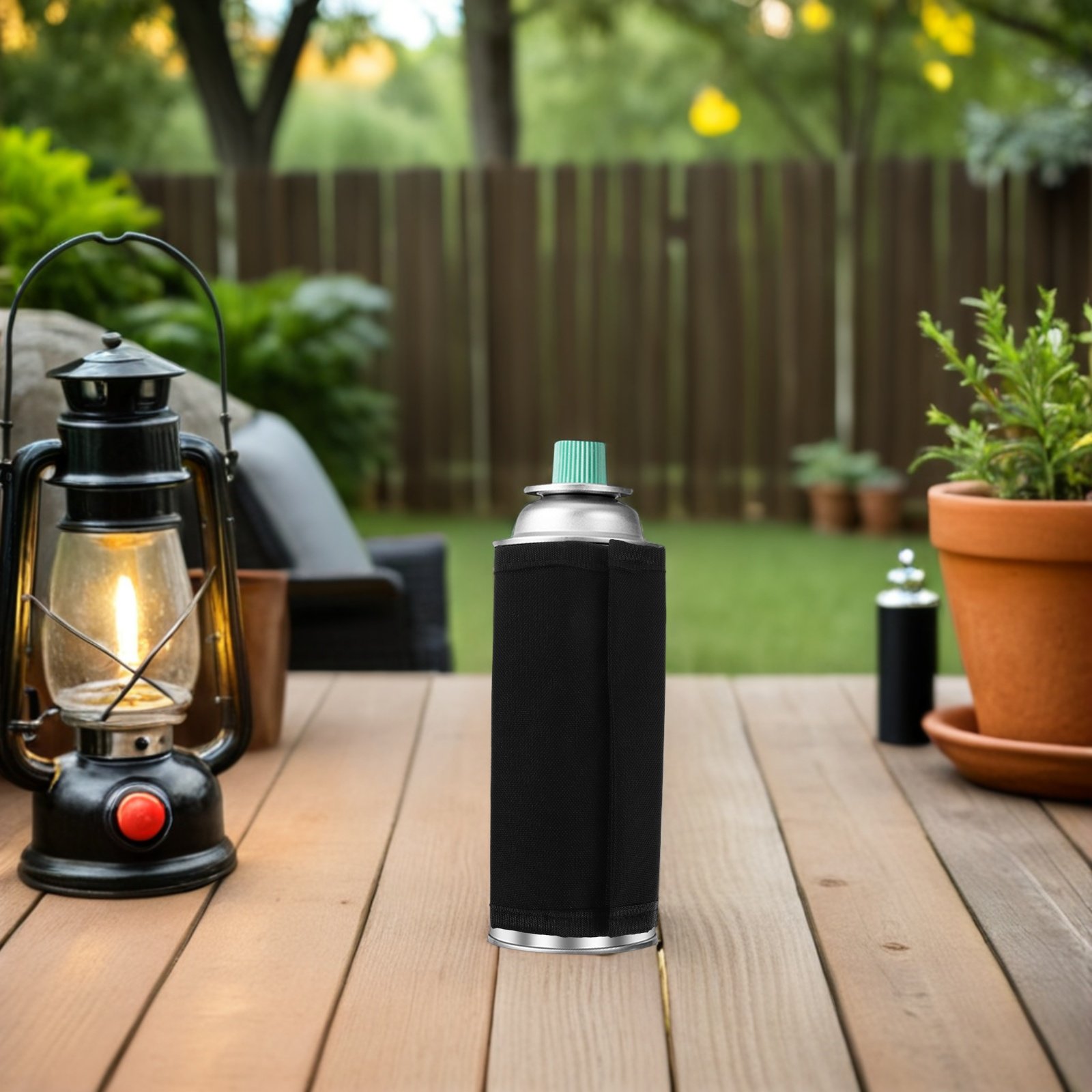 Outdoor Gas Canister Protectiv - Camping Cooking Canister บทวิจารณ์และราคา