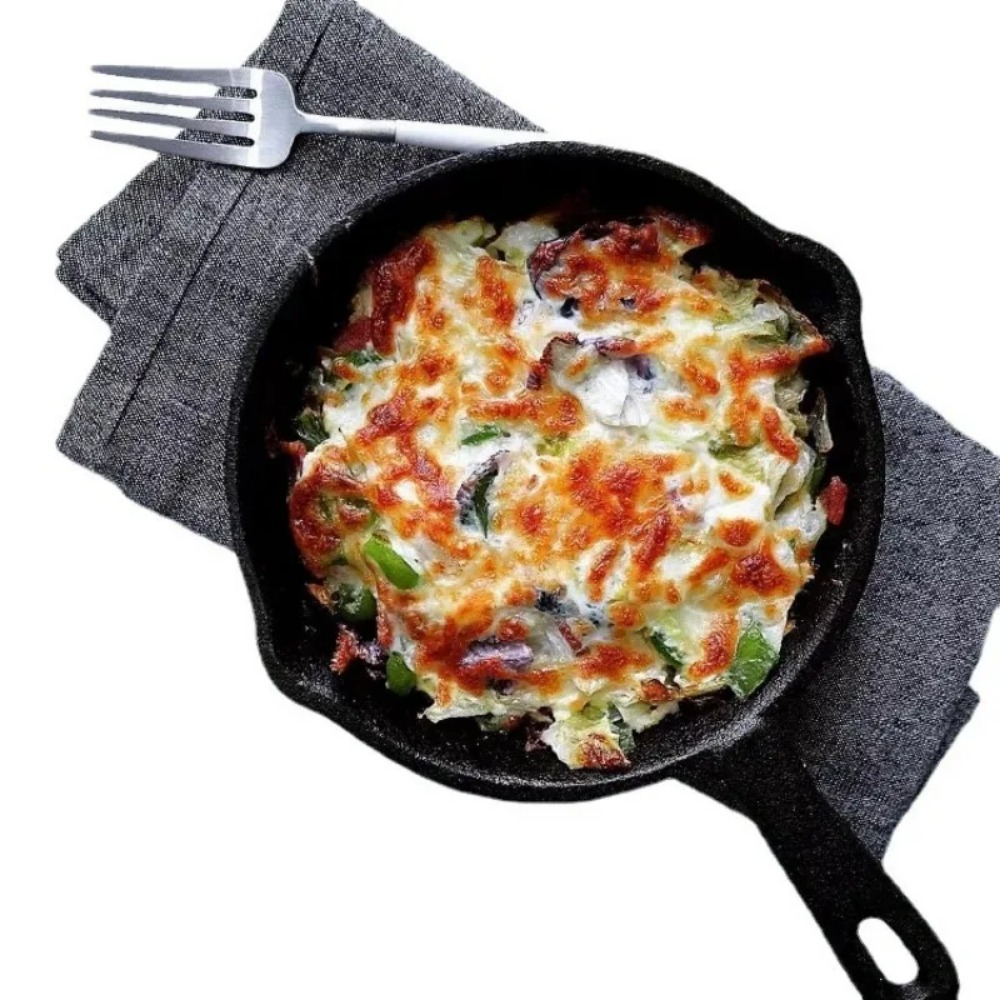 1pcs 20CM Pre-seasoned Oven Sa - Skillet Cast Iron Camp บทวิจารณ์และราคา