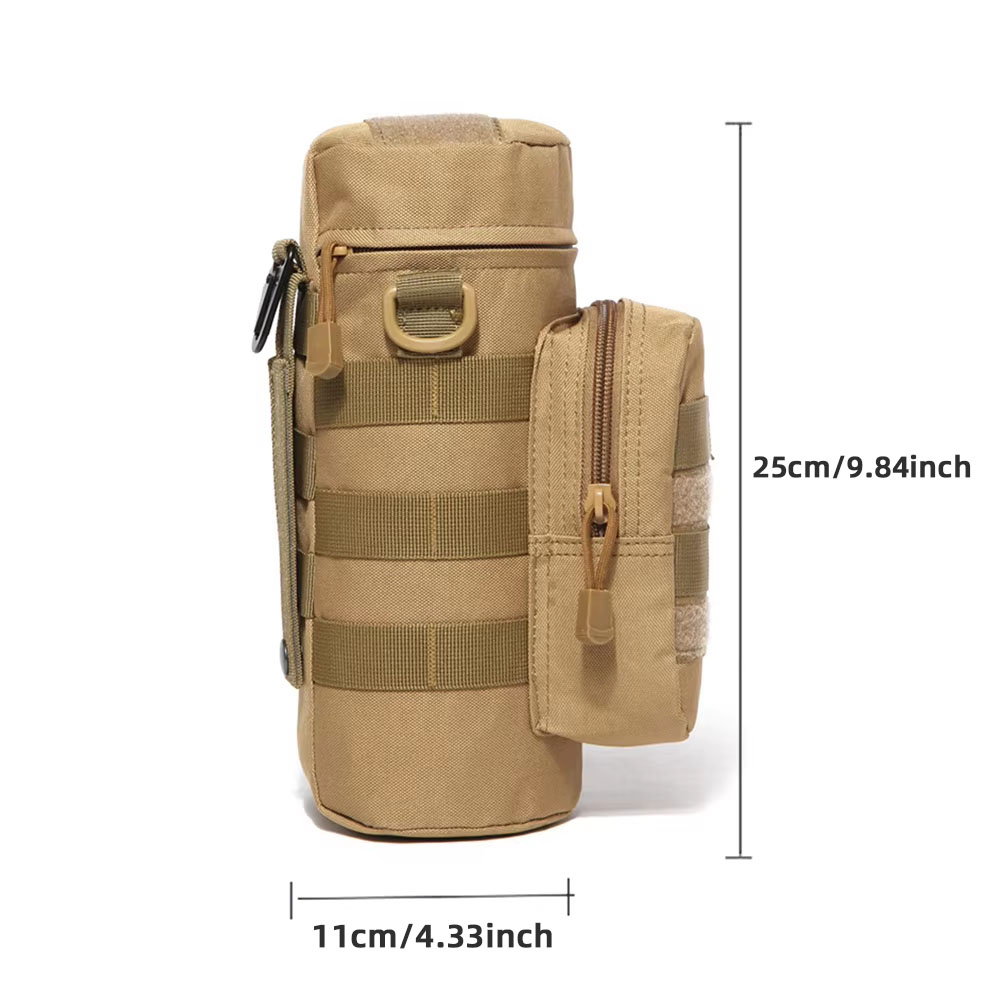 Tactical Molle Water Bottle Ba - Camping Cooking Tin บทวิจารณ์และราคา