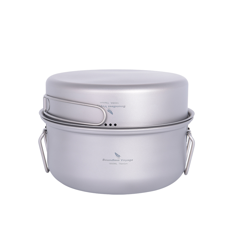 Boundless Voyage Titanium Stea - Camping Outdoor Cooking Set บทวิจารณ์และราคา
