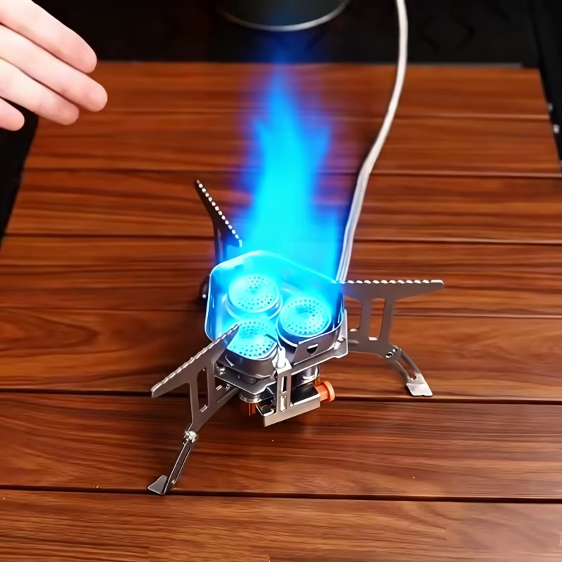 Three-head gas stove portable  - Camping Cooking Unit บทวิจารณ์และราคา