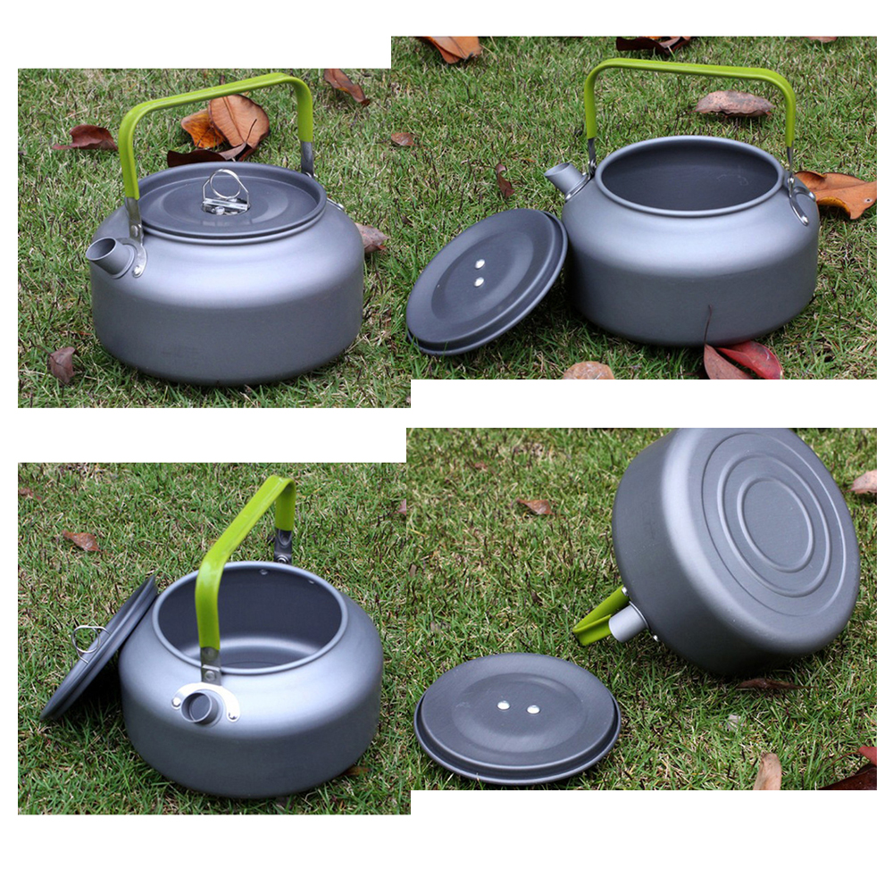 Portable Outdoor Water Kettle  - Camping Cooking Tool Set บทวิจารณ์และราคา