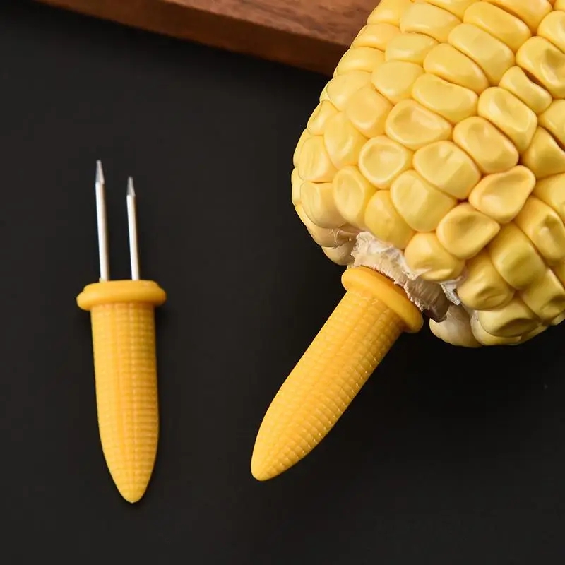 10pcs Fork Corn Skewer Stainle - Camping Cooking Vegetables บทวิจารณ์และราคา