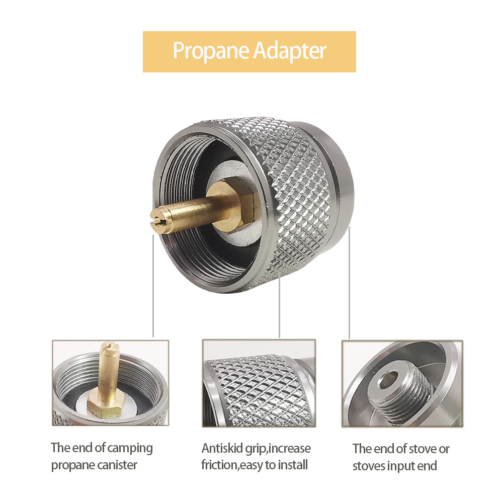 1Pc Camping Stove Adapter Conv - Camping Cooking Equipment Gas บทวิจารณ์และราคา