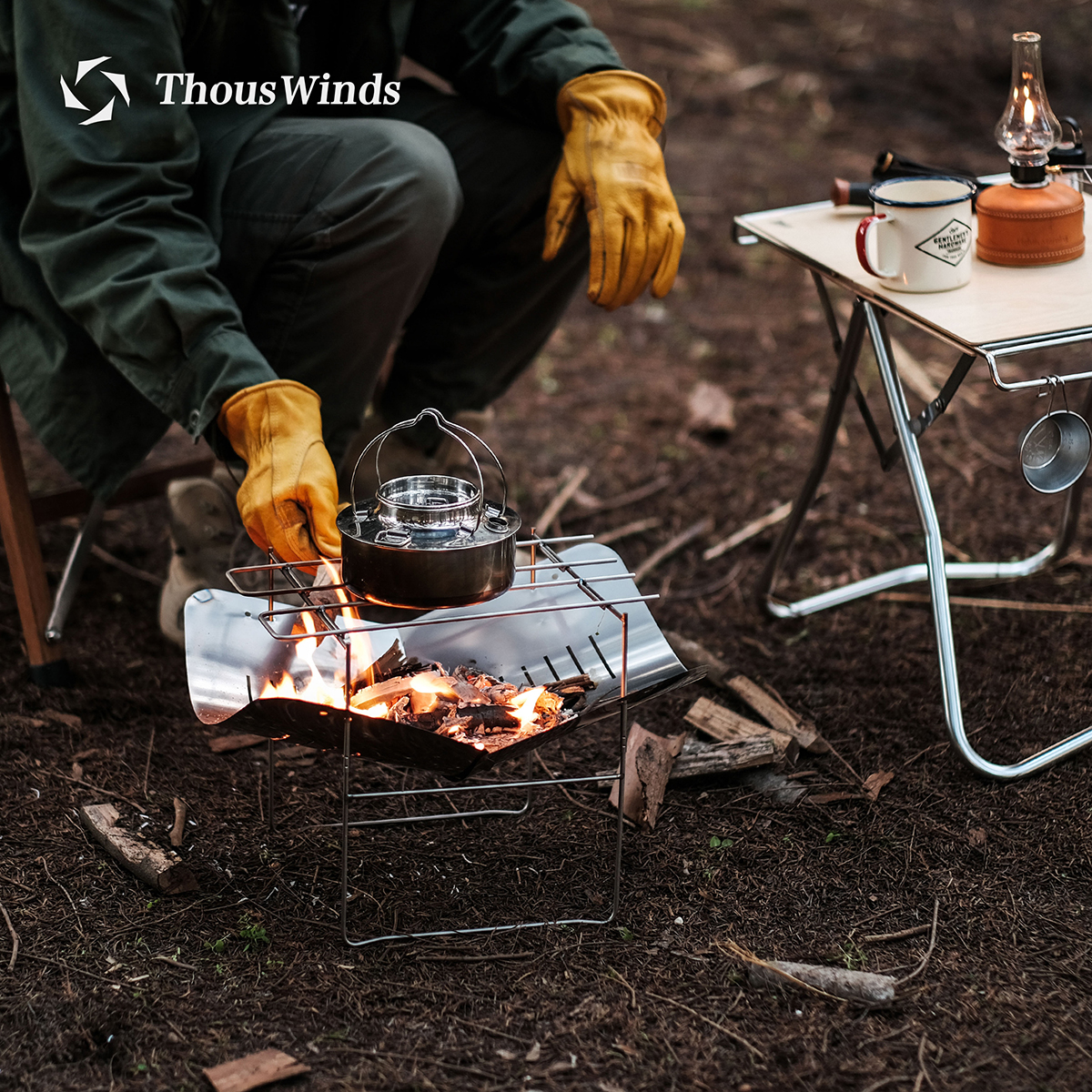 Thous Winds Portable Mini Camp - Camping Cooking Wood Stove บทวิจารณ์และราคา