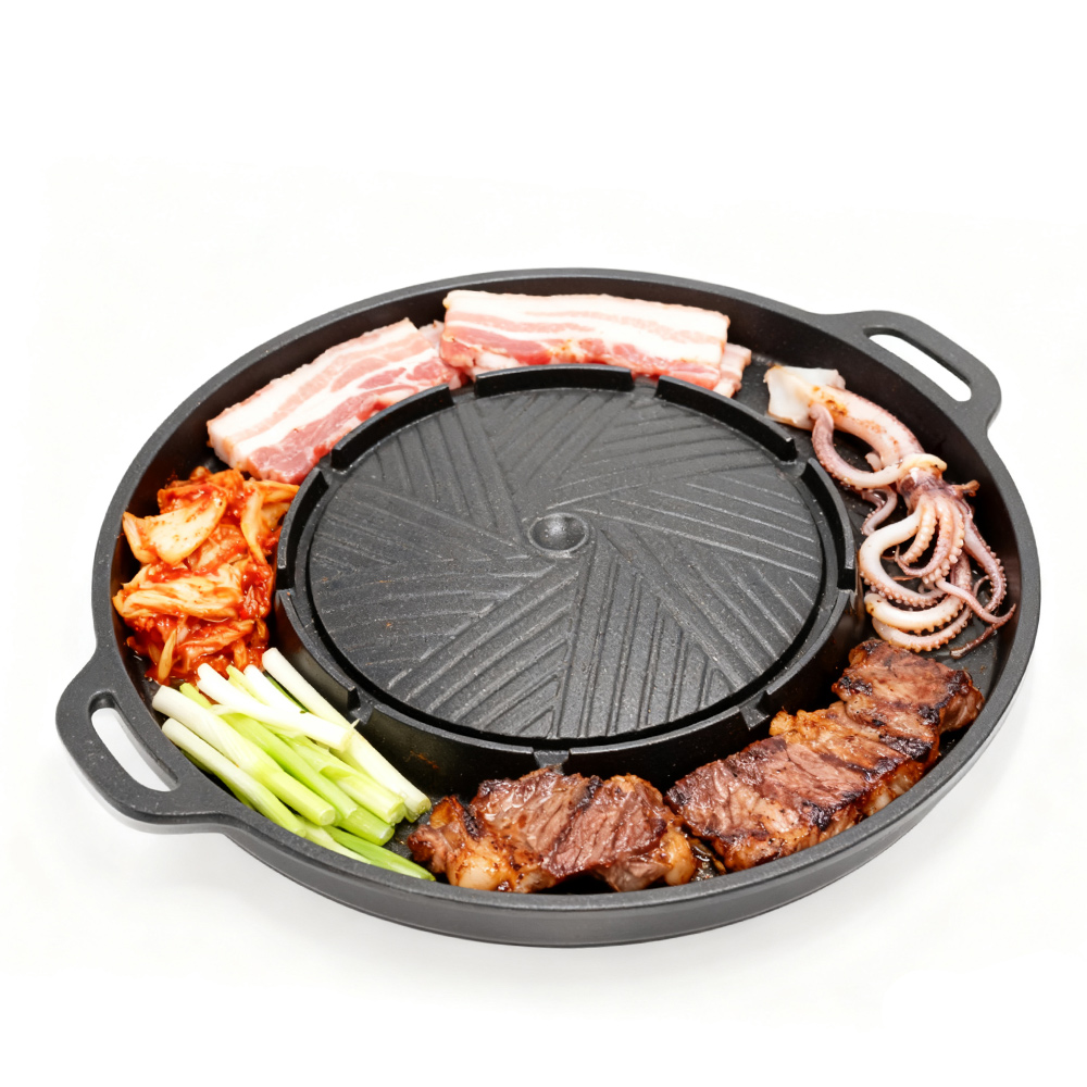 KOSUN Korean BBQ Grill Pan 2 i - Camping Cooking Equipment บทวิจารณ์และราคา