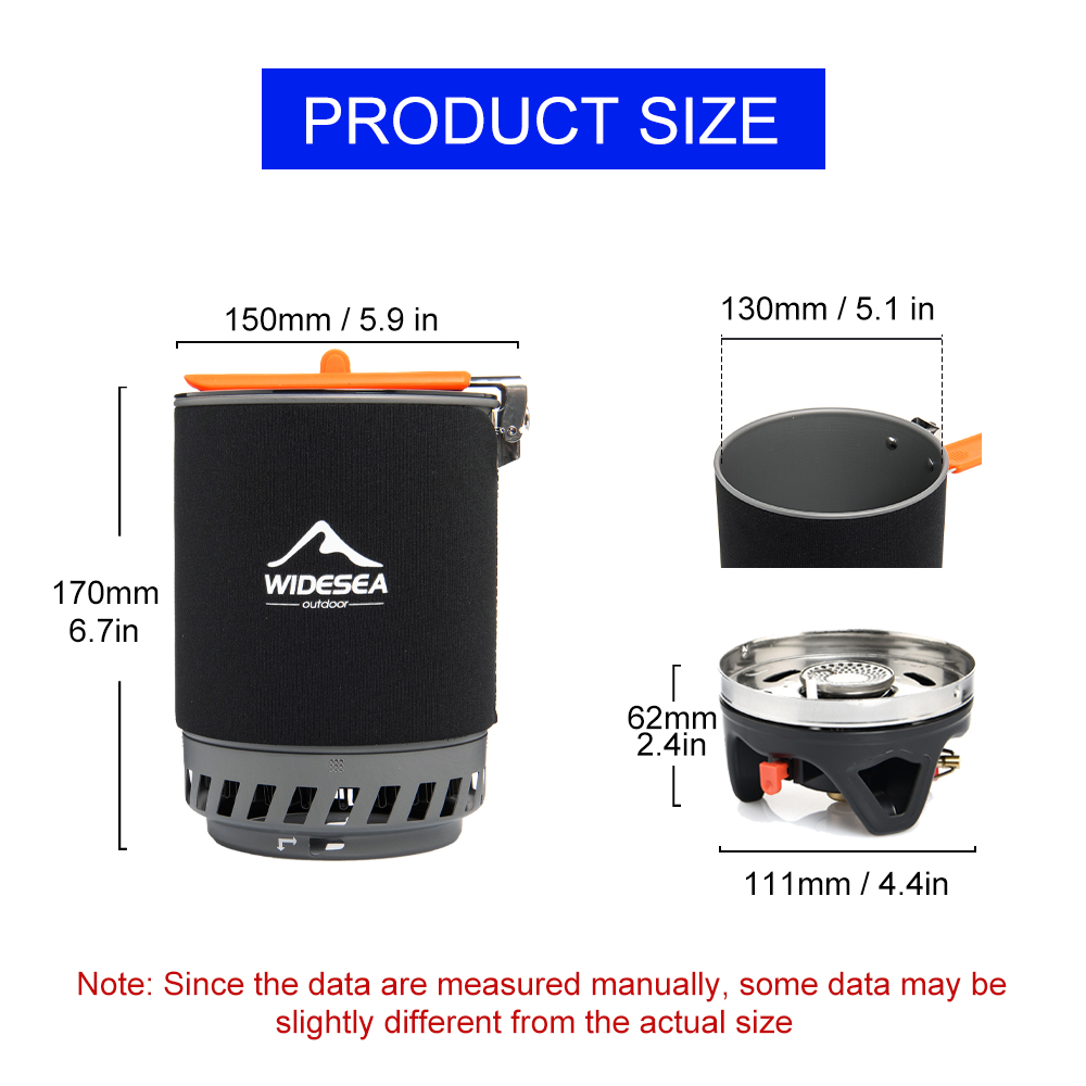 Widesea Camping Cooking System - Camping Outdoor Cooking Set บทวิจารณ์และราคา