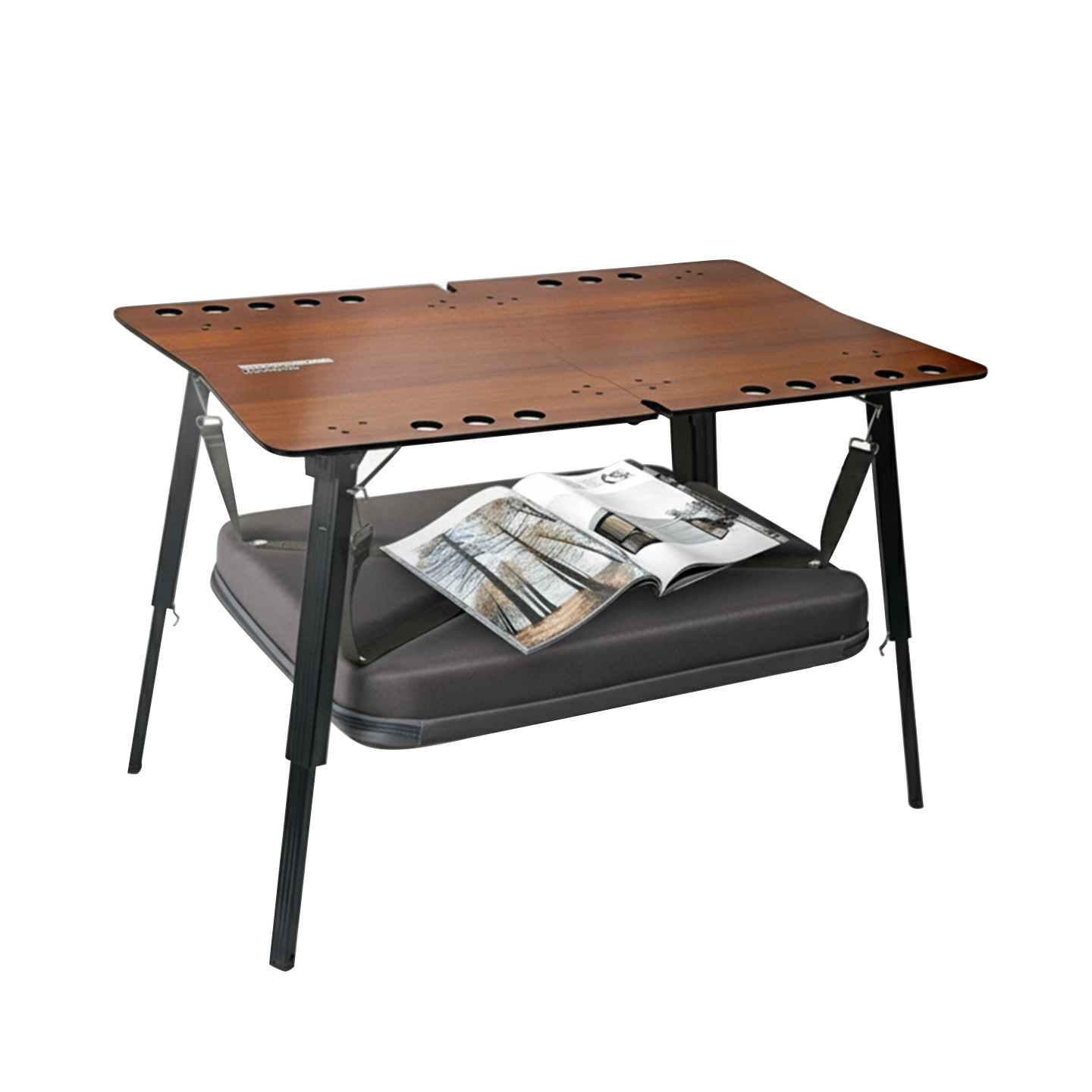 Outdoor Aluminum Folding Table - Camping Cooking Table บทวิจารณ์และราคา