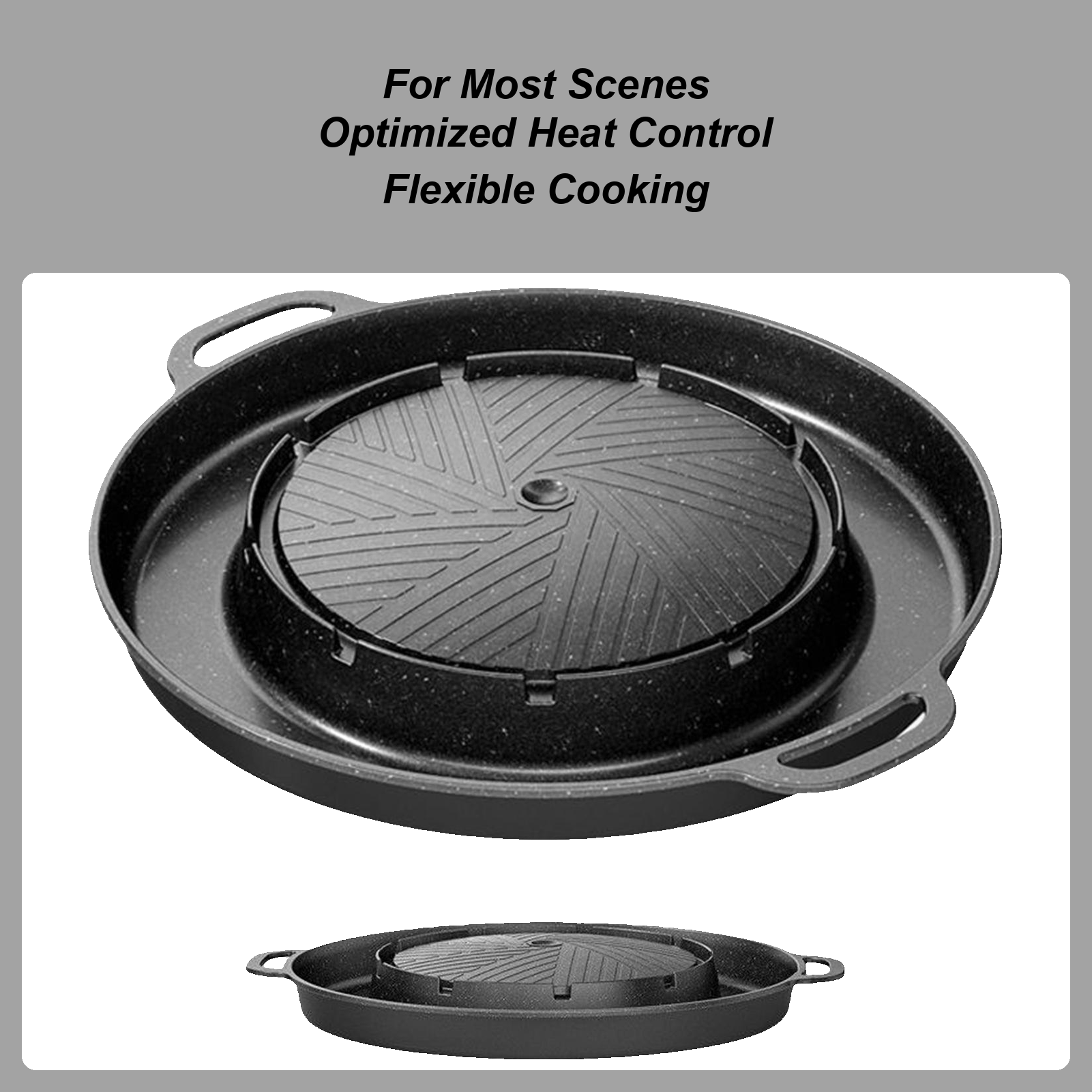 2-in-1 Grill & Hot Pan for Sto - Camping Cooking Table บทวิจารณ์และราคา