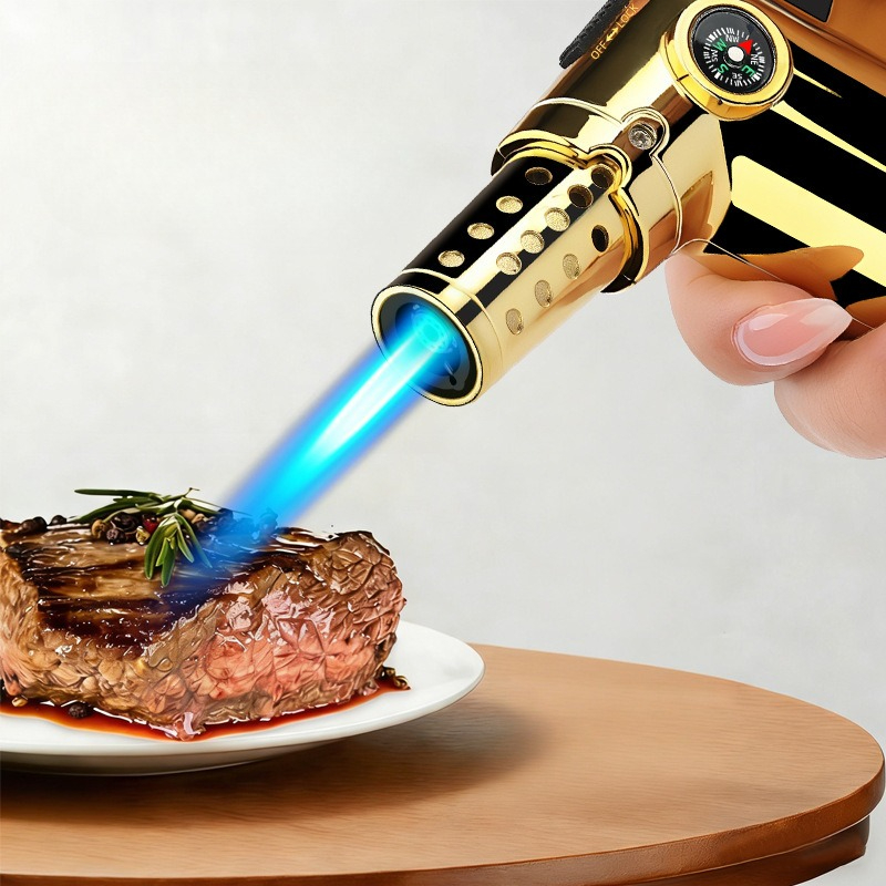 Refillable Butane Torch Lighte - Camping Cooking Flame บทวิจารณ์และราคา