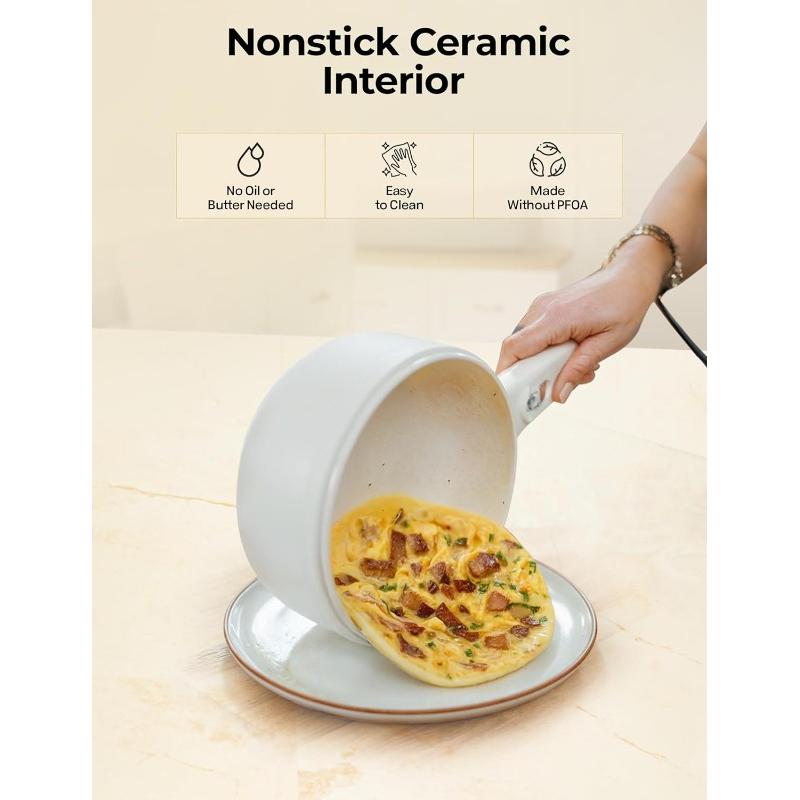 Electric Hot Pot with Lid and  - Skillet Cast Iron Camp บทวิจารณ์และราคา