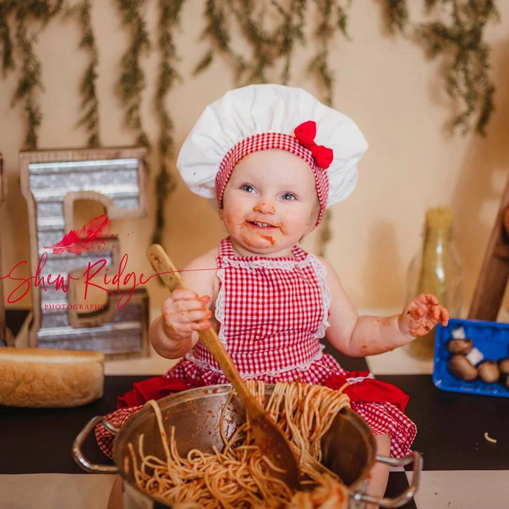 Newborn Baby Chef Photography  - Camping Cooking Tool Set บทวิจารณ์และราคา