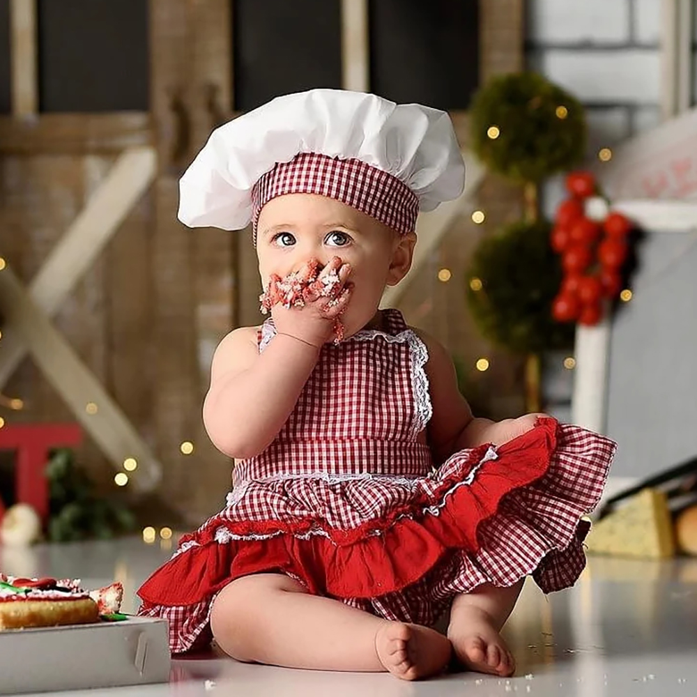 Newborn Baby Chef Photography  - Camping Cooking Tool Set บทวิจารณ์และราคา