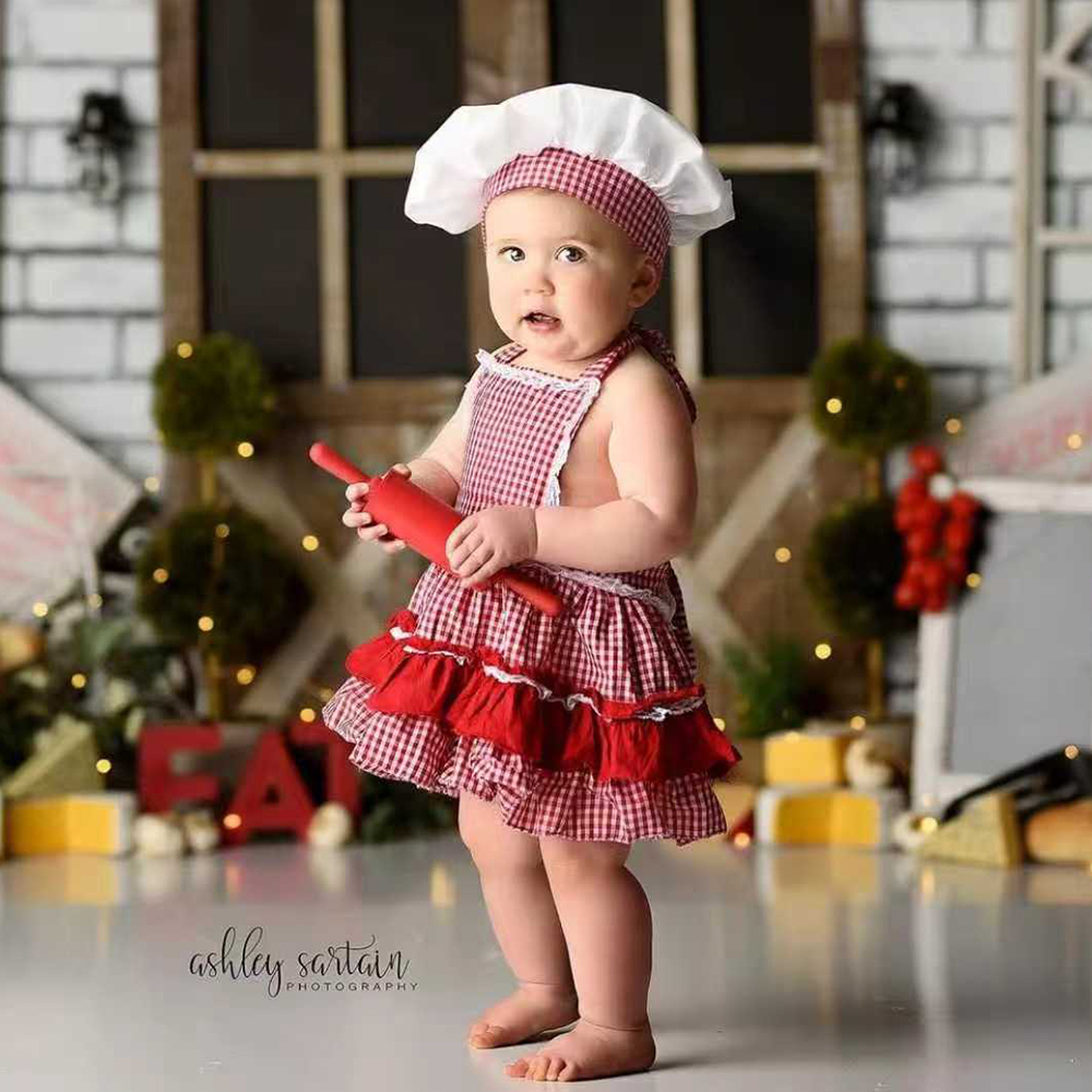 Newborn Baby Chef Photography  - Camping Cooking Tool Set บทวิจารณ์และราคา
