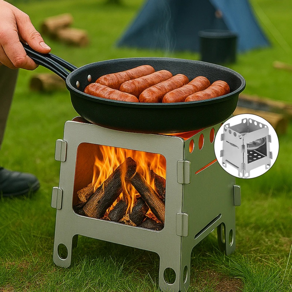 Camping Furnace Wood Stove Alc - Camping Cooking Wood Stove บทวิจารณ์และราคา