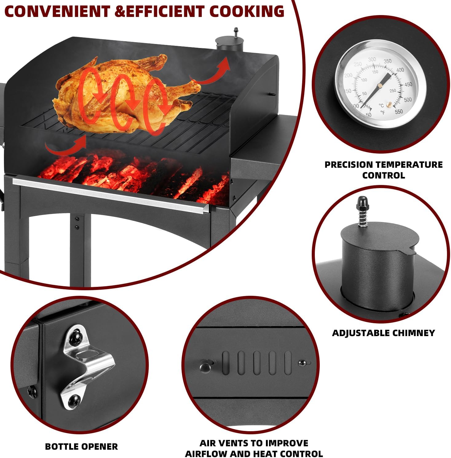 Outdoor Backyard Camping Picni - Camping Cooking Table บทวิจารณ์และราคา