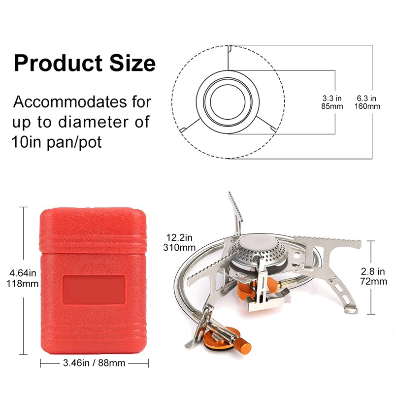 Camping Gas Stove Portable Fol - Camping Cooking Equipment Gas บทวิจารณ์และราคา