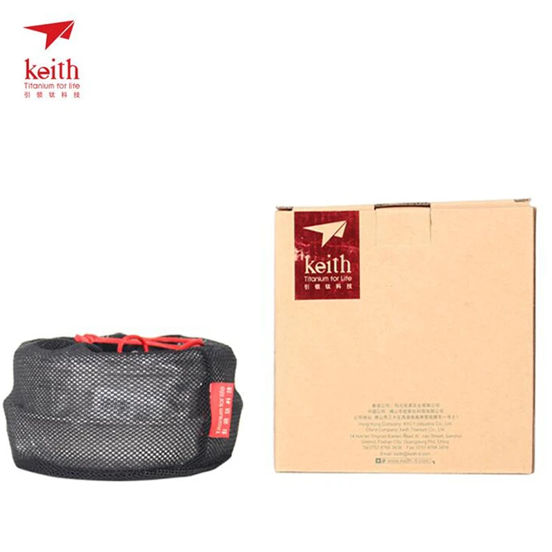 Keith 3PCS Titanium Cookware P - Camping Cooking Tool Set บทวิจารณ์และราคา