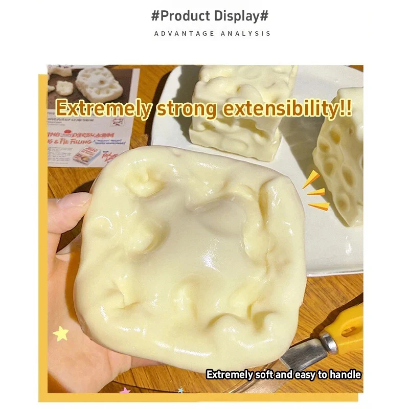 Jumbo Cheese Cube Stress Balls - Fire Starter Cube บทวิจารณ์และราคา