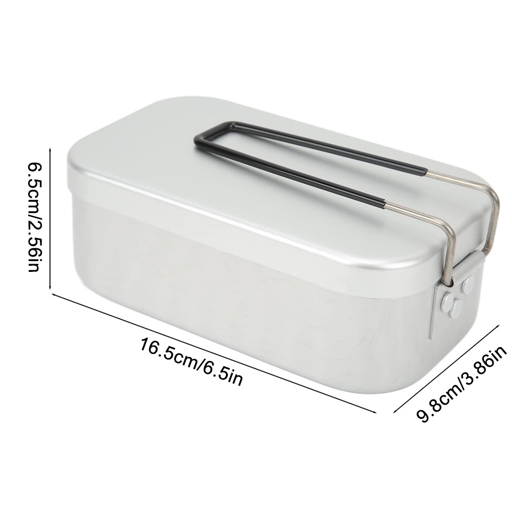 800ML Aluminum Lunch Boxes Out - Camping Cooking Tool Set บทวิจารณ์และราคา